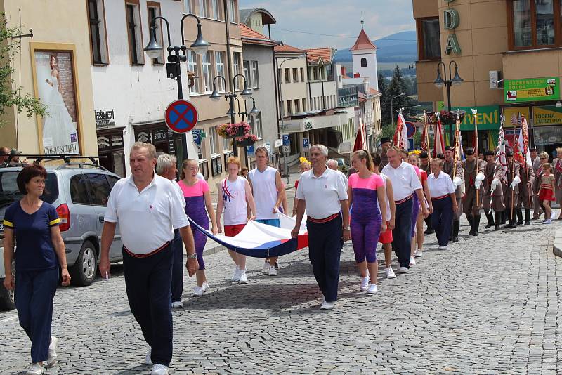 V Uherském Brodě se uskutečnil krajský sokolský slet.