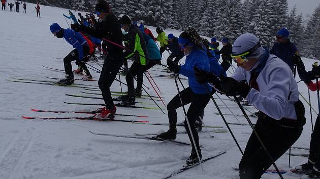 Rychlostní kanoisté Ostrožské Nové Vsi absolvovali v Krkonoších tradiční lyžařské soustředění.