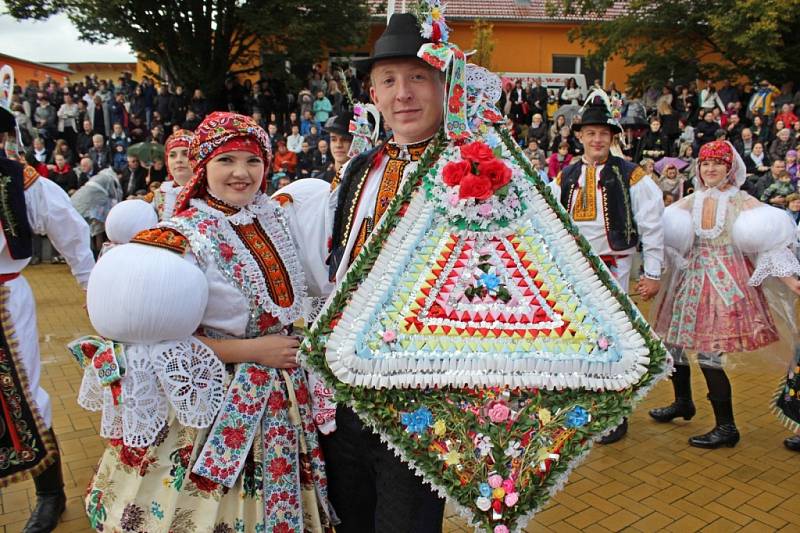 V soukolí kolotoče hodové tradice na Slovácku se o víkendu ocitly i Polešovice. 