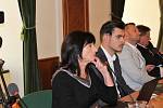 Zasedání ustavujícího zastupitelstva Uherského Hradiště 17. října 2022 v Redutě.
