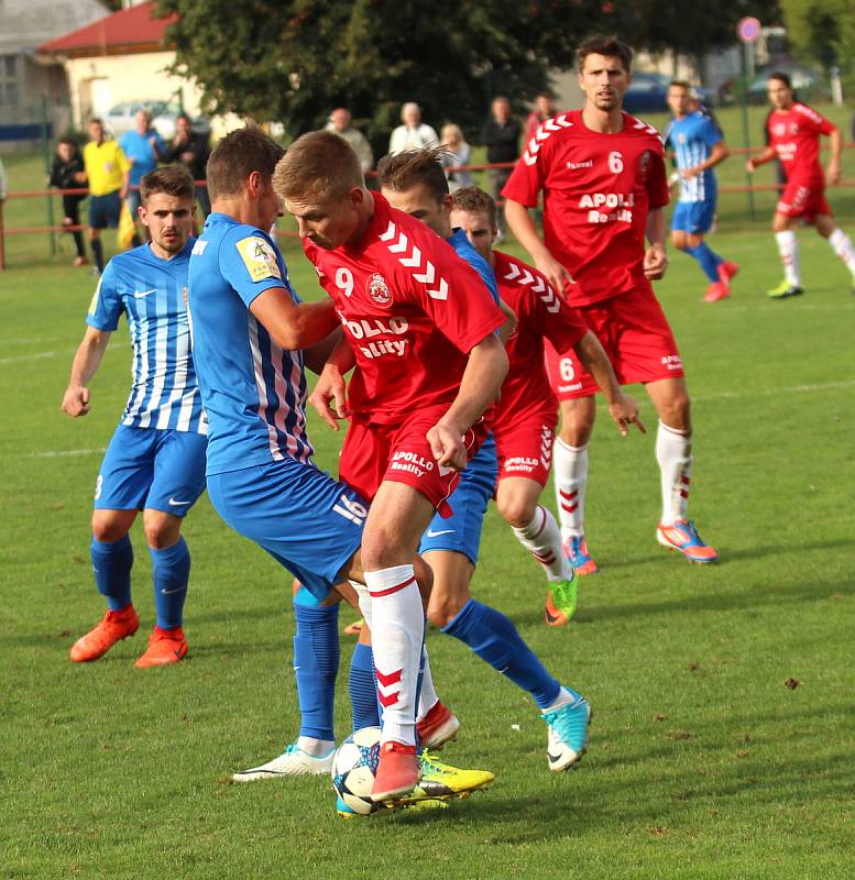 5. kolo MSFL: Uherský Brod - Prostějov 0:3 (0:2)