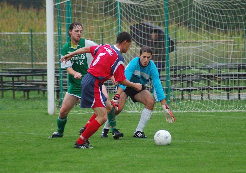 Zlechov - Zlámanec 1:2 (0:1)