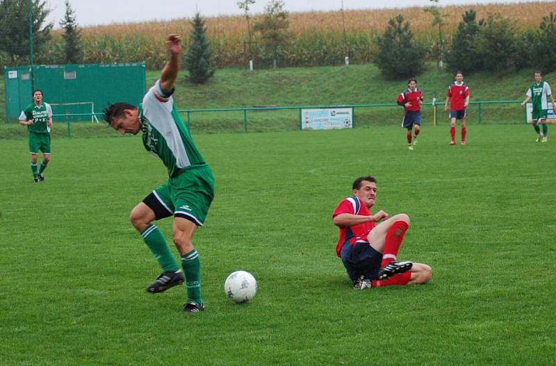 Zlechov - Zlámanec 1:2 (0:1)