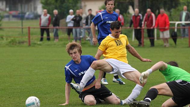 Uh. Brod (ve žlutém) - Žďár n. Sázavou 2:2 (1:1) 