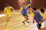 Futsalová Superfrankie liga: utkání nadtavbové části o 9.-15. místo mezi týmy NGBS a GFC.