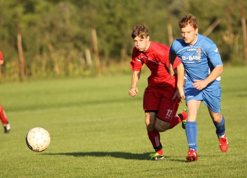 Ostrožská Lhota - Koryčany 1:2 (0:1).