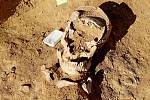 Další hroby Velkomoravanů objevili archeologové ve Starém Městě, při hloubení stavebních základů Cyrilometodějského centra  Na Valách.