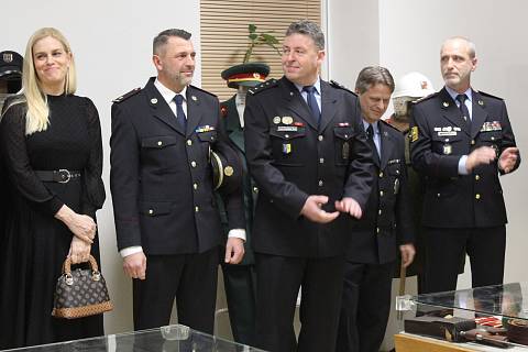 Uniforma italských karabiniérů i čepice policistů z celé Evropy jsou k vidění v Muzeu Bojkovska.