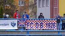 Dolní Benešov – Uherský Brod (v červeném) 0:1