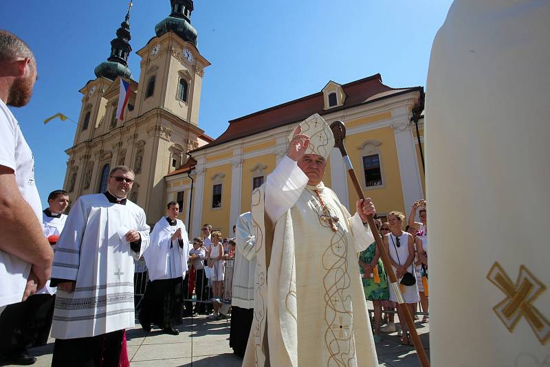 NÁRODNÍ POUŤ VELEHRAD 2018 - Slavnostní poutní Mše