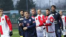 Přípravný zápas. 1. FC Slovácko - HS Kroměříž 7:1 (Slovácko v tmavém). 