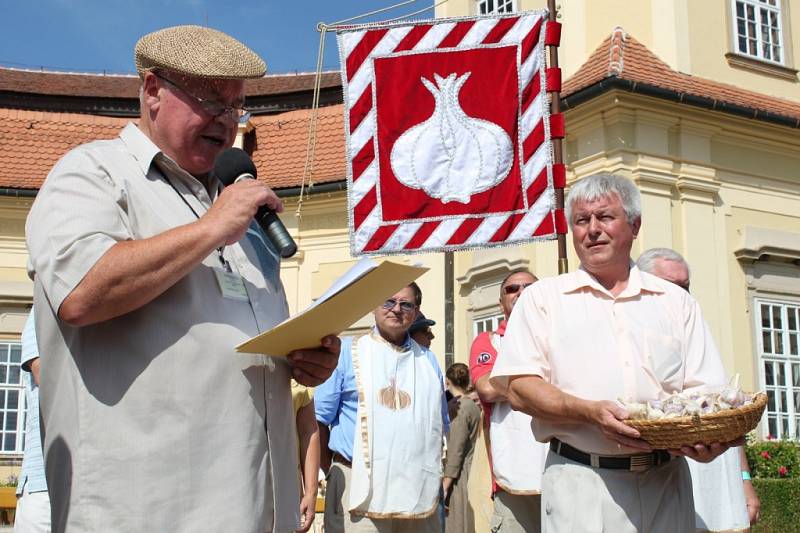 Festivalu česneku na zámku v Buchlovicích. Ilustrační foto.