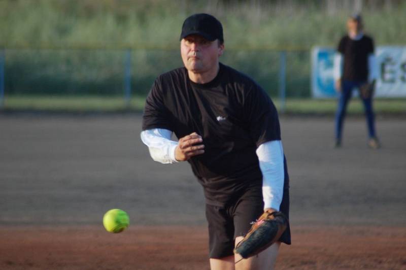 Catcher Rostislav Klimánek.