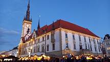 První adventní neděle v Olomouci.