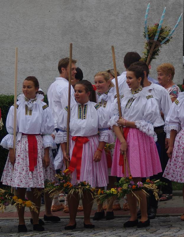 Dožínky 2017 v Dolním Němčí.