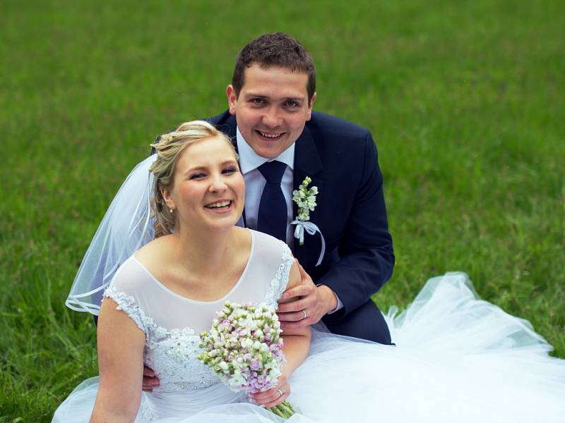 Soutěžní svatební pár číslo 107 - Barbora a Michal Borákovi, Valašské Meziříčí