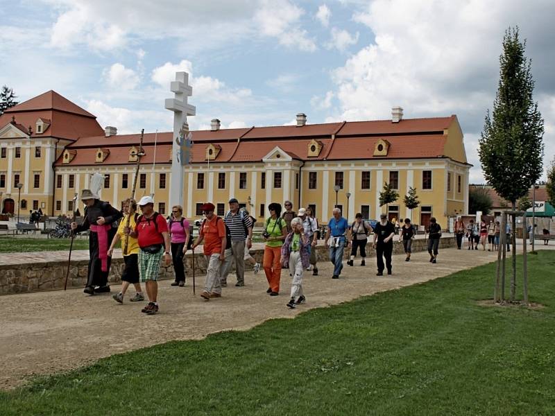 Věřící se v pátek vydali na cestu do Olomouce. 