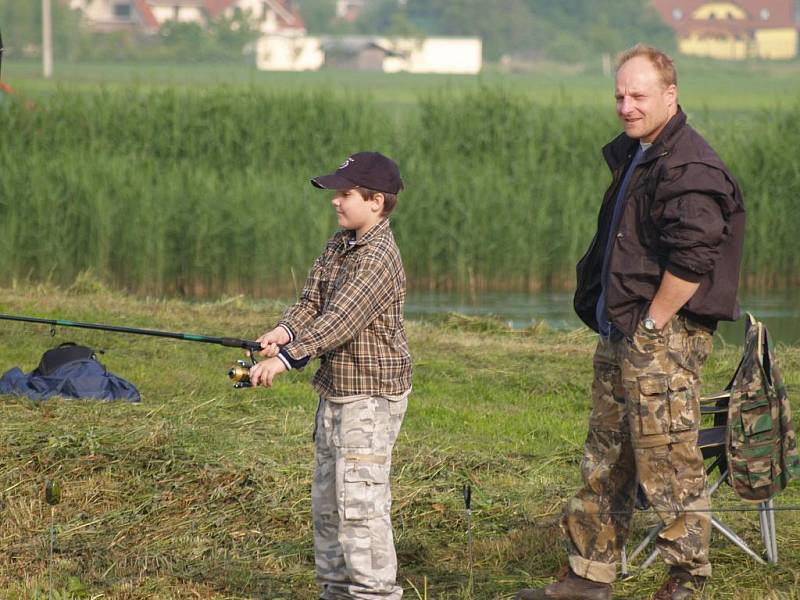 Dětské rybářské závody se uskutečnily v sobotu 29. května v Kunovicích.