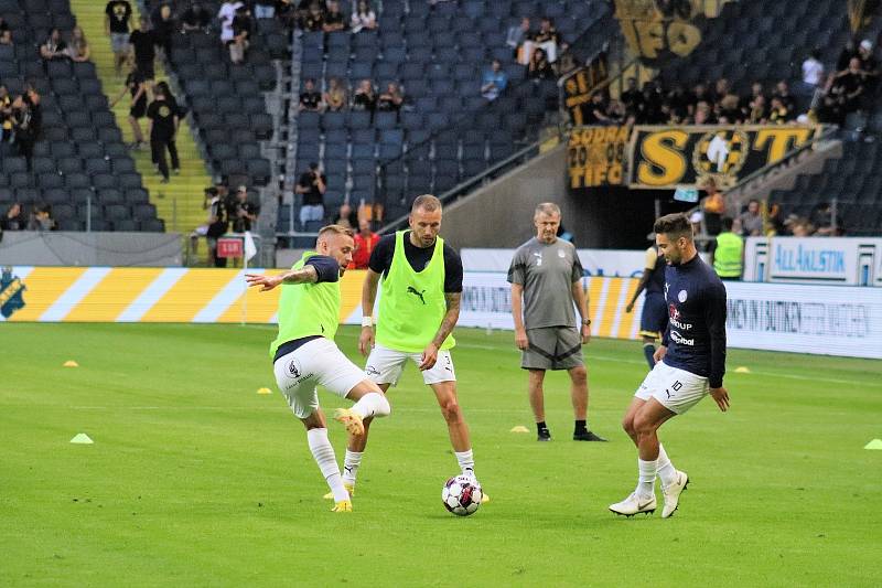 Fotbalisté Slovácka se ve čtvrtek večer představili ve Friends Areně, kde vyzvali AIK Stockholm.