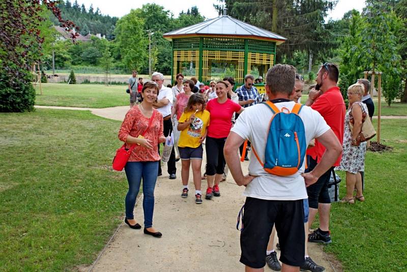 PARK. Víkend otevřených klášterních zahrad na Velehradě přilákal k jejich prohlídce širokou veřejnost. 