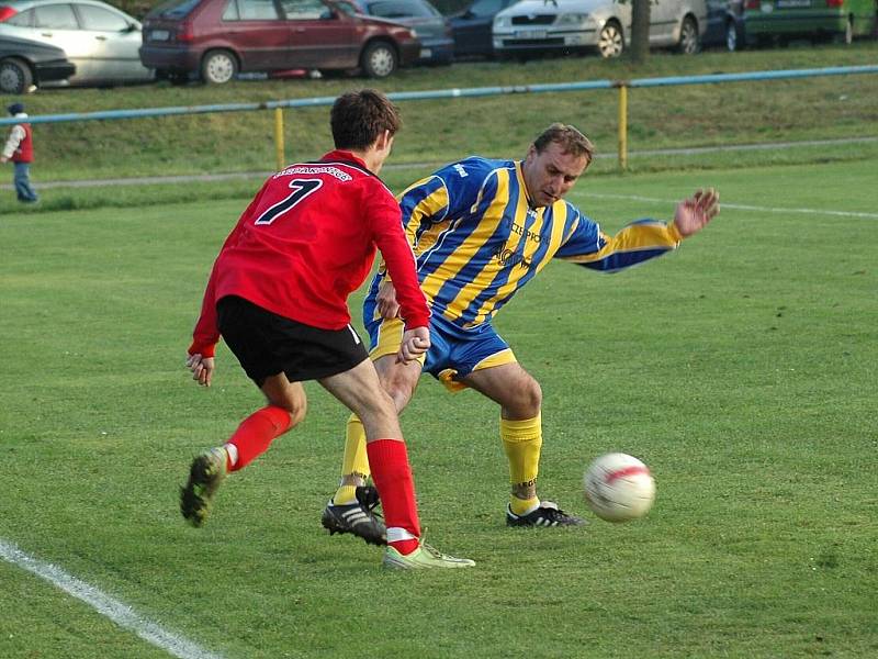 Břestek zvítězil nad Nedakonicemi 3:1.