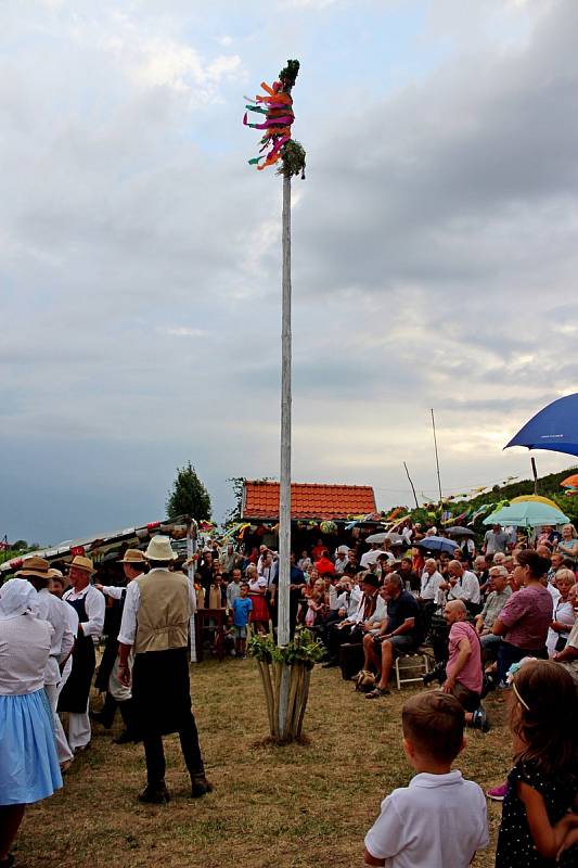 Zarážení hory v Polešovicích 2019