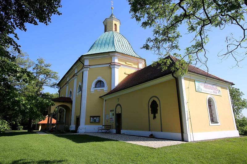 Vrt nové studny na Svatém Antonínku .