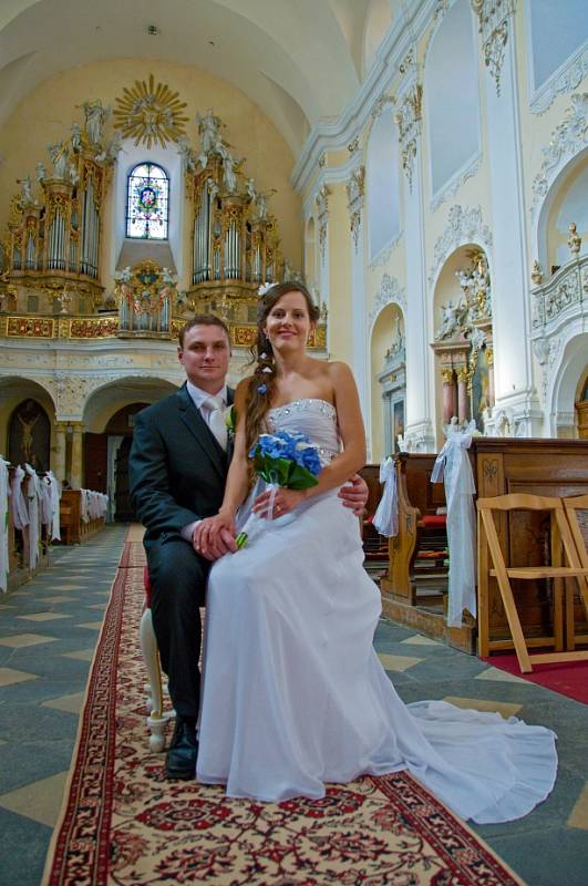 Soutěžní svatební pár číslo 116 - Lucie a Jan Souškovi, Dub nad Moravou