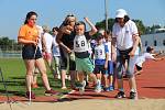 25. uherskohradišťské sportovní hry. Dětí mateřských škol.. Atletický stadion Dany Zátopkové