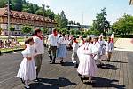  Z Kunovic si do luhačovických lázní si odskočily potěšit milovníky folkloru tři dětské soubory.