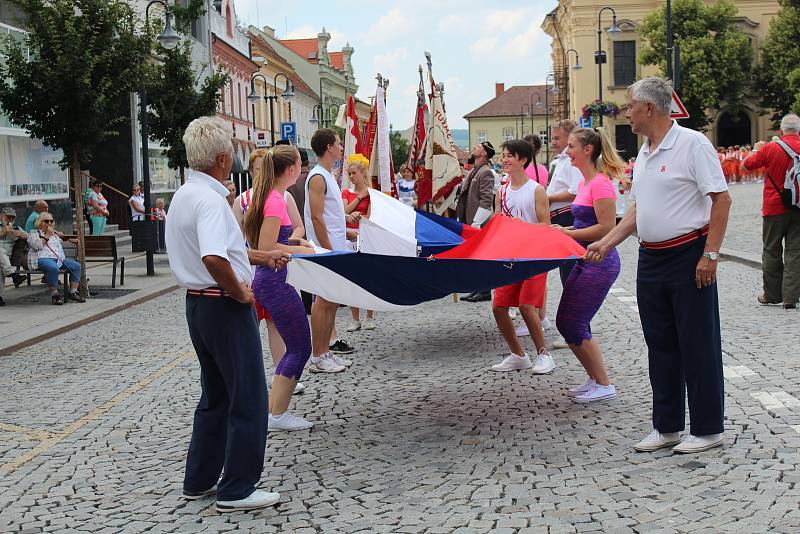 V Uherském Brodě se uskutečnil krajský sokolský slet.