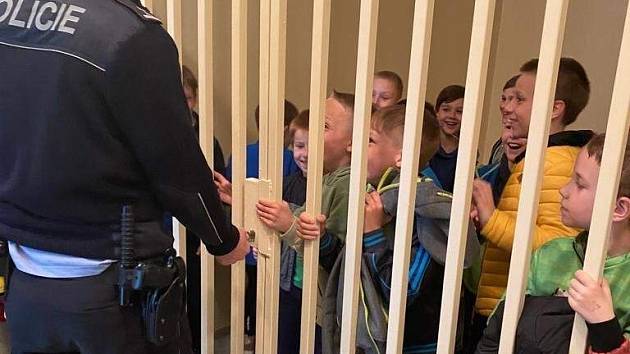 Školní družina Pod Vinohrady navštívila policejní stanici.