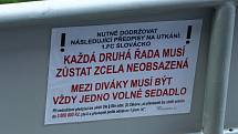 Fotbalisté Slovácka (v bílých dresech) se ve 32. kole FORTUNA:LIGY utkali s pražskými Bohemians.