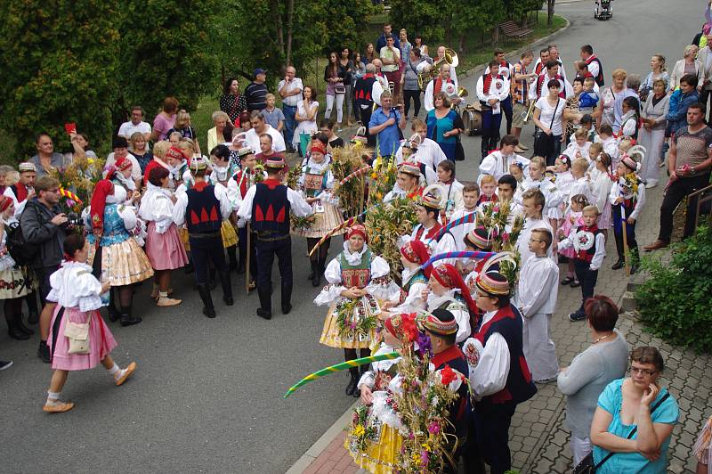 Dožínky 2017 v Dolním Němčí.