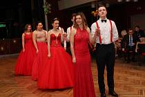 Ples Obchodní akademie připravili studenti 3. ročníku.