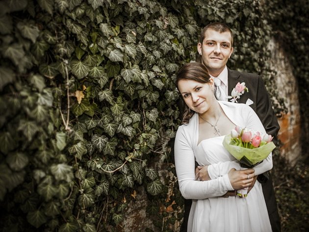 Soutěžní svatební pár číslo 21 - Kristýna a Lukáš Hrubošovi, Uherské Hradiště