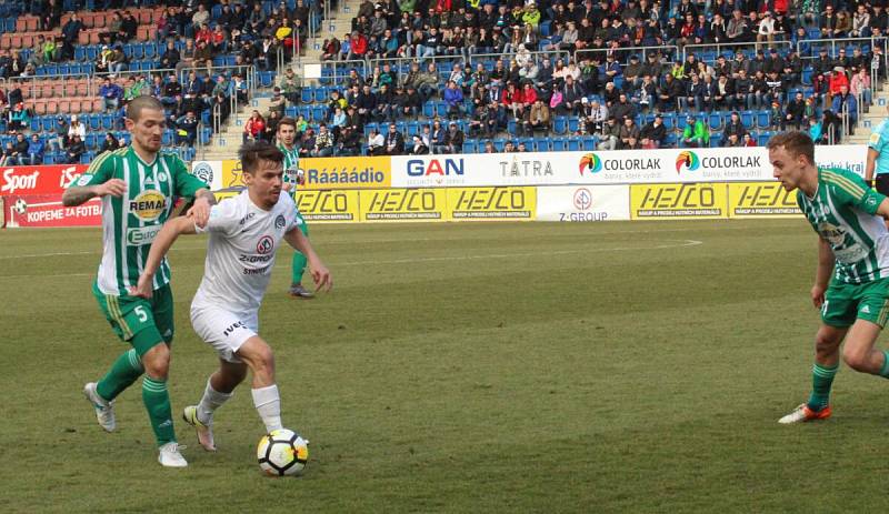 Slovácko (v bílém) proti Bohemians