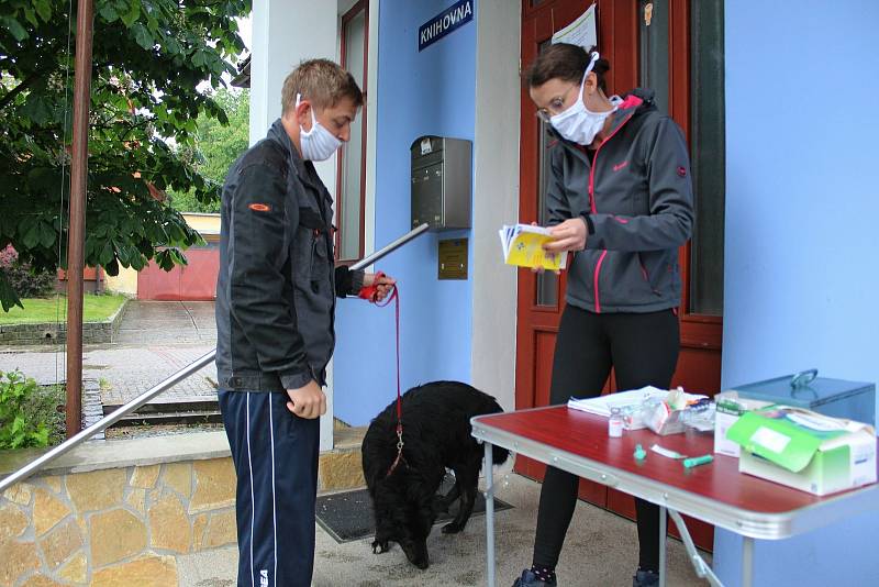Očkování psů na Velehradě