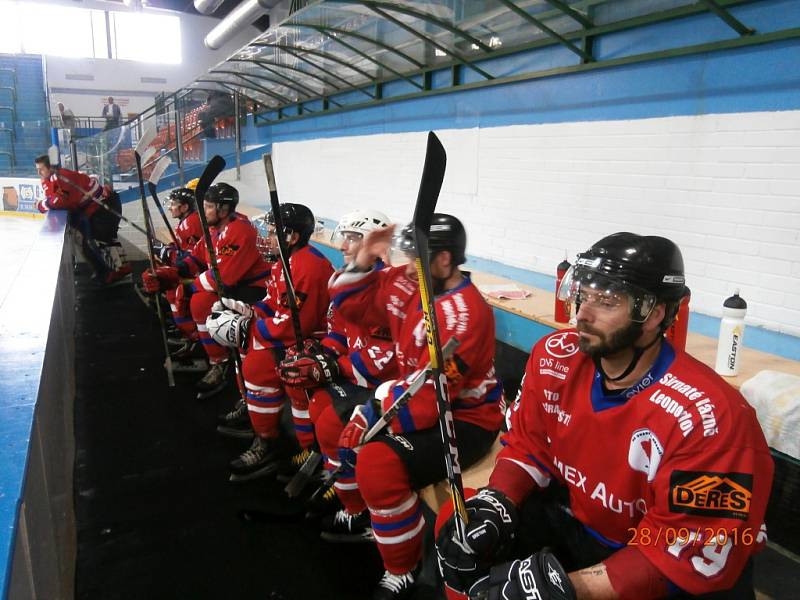 Hokejisté HC Uherské Hradiště zvítězili na ledě Hodonína B 8:4.  