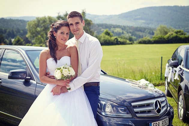 Soutěžní svatební pár číslo 126 - Iveta a Tomáš Vápeníkovi, Bojkovice