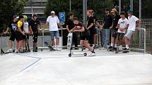 Skatepark v Uherském Hradišti slavnostně otevřeli v pátek 25. června 2021