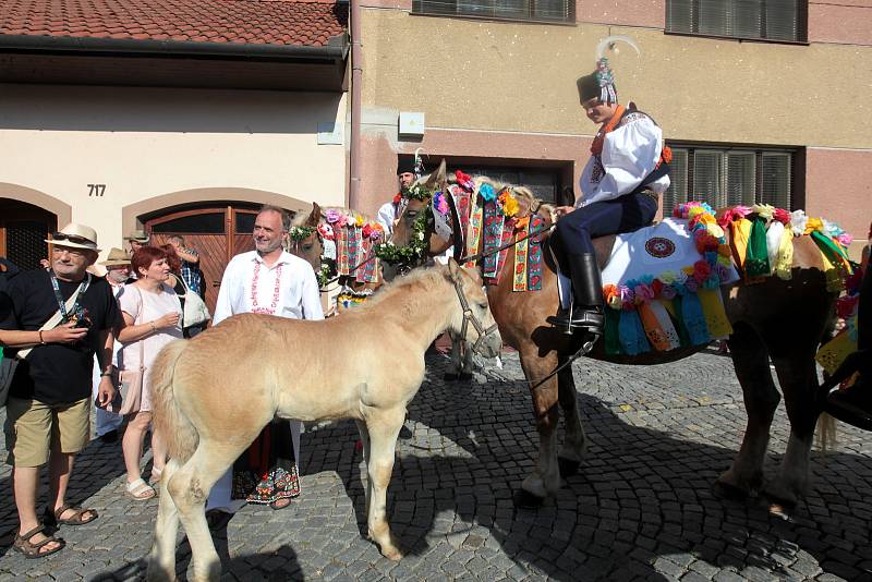 Jízda králů 2022 v Hluku.