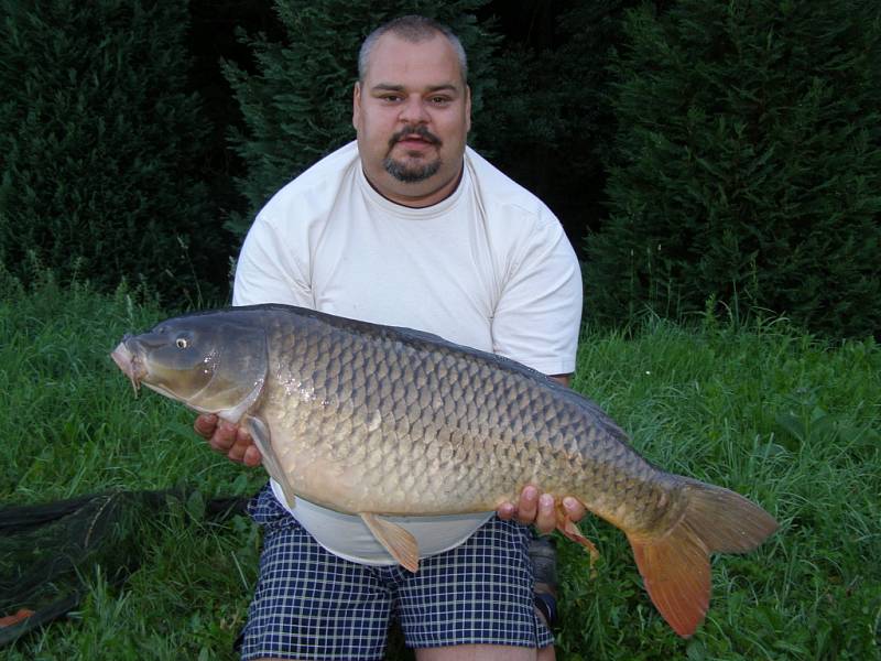 Luděk Rus, kapr obecný, 93 cm, nevážen