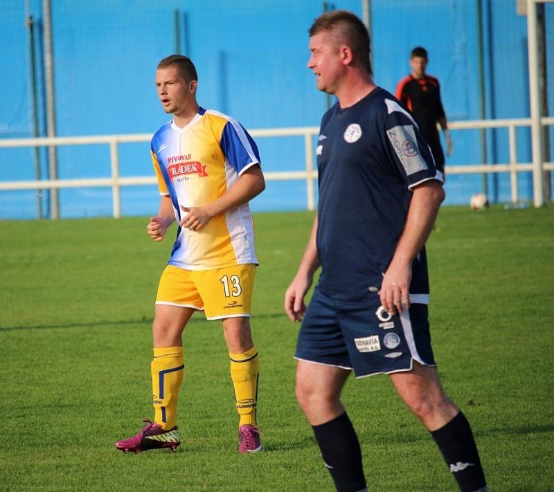 Staroměstský David Hynčica vyrovnal duel proti Vlčnovu na 1:1 a jeho tým následně zvítězil v penaltovém rozstřelu.