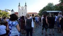 Demonstrace za nezávislou justici a proti vládě Andreje Babiše na Masarykově náměstí v Uherském Hradišti - 11. 6. 2019