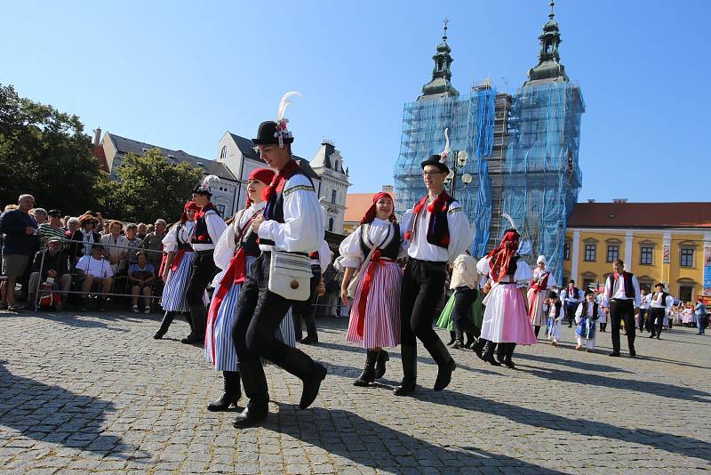 Slavnosti vína Uherské Hradiště 2017. Průvod