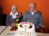 Manželé Preclíkovi ze Zlechova si řekli ano společnému životu ve dvou před 65 lety. 