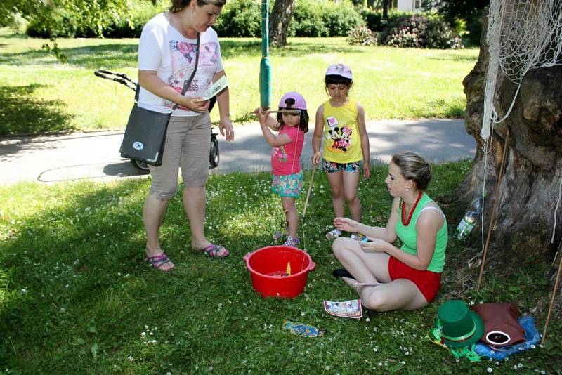 Pohádkový park ve Smetanových sadech v Uherském Hradišti