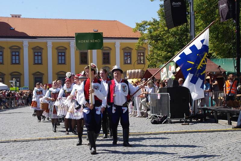 Slovácké slavnosti vína v Uherském Hradišti, 2013, mikroregion Uherský Brod.