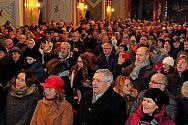 NA ŠTĚPÁNA. Ve velehradské bazilice se ve středečním podvečeru uskutečnil už 29. ročník Svatoštěpánského koncertu.